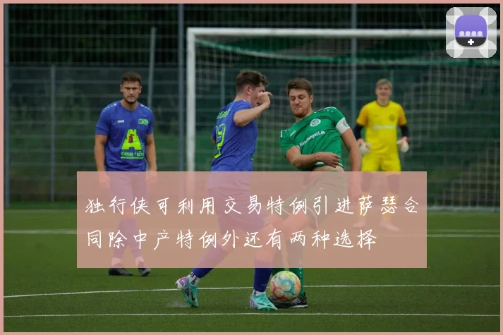 独行侠可利用交易特例引进萨瑟合同除中产特例外还有两种选择